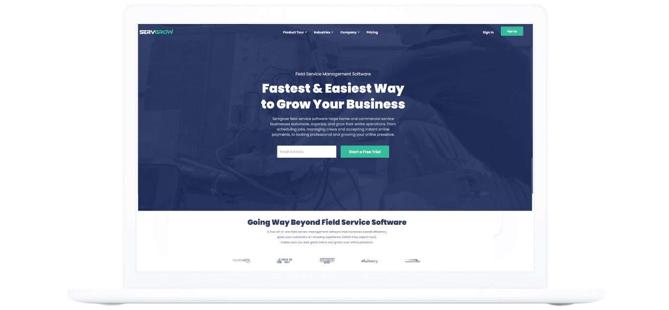 squeegeezy web design